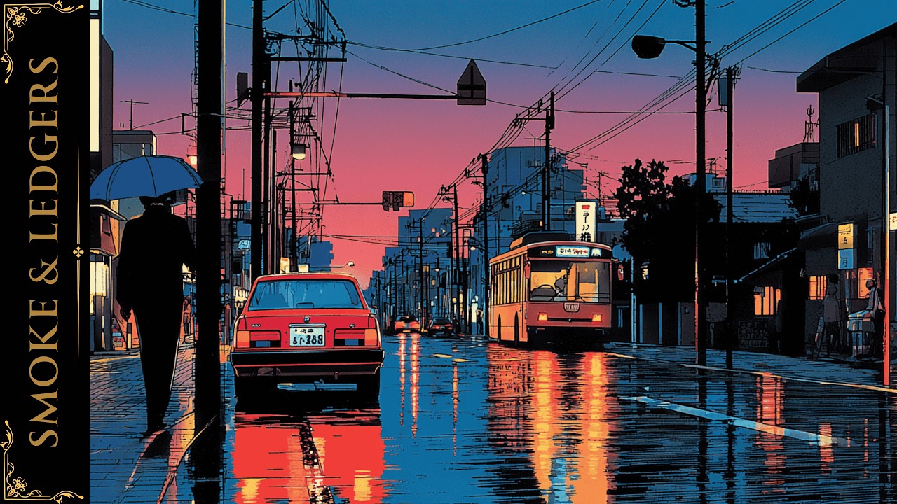 Under Neon in the Rain