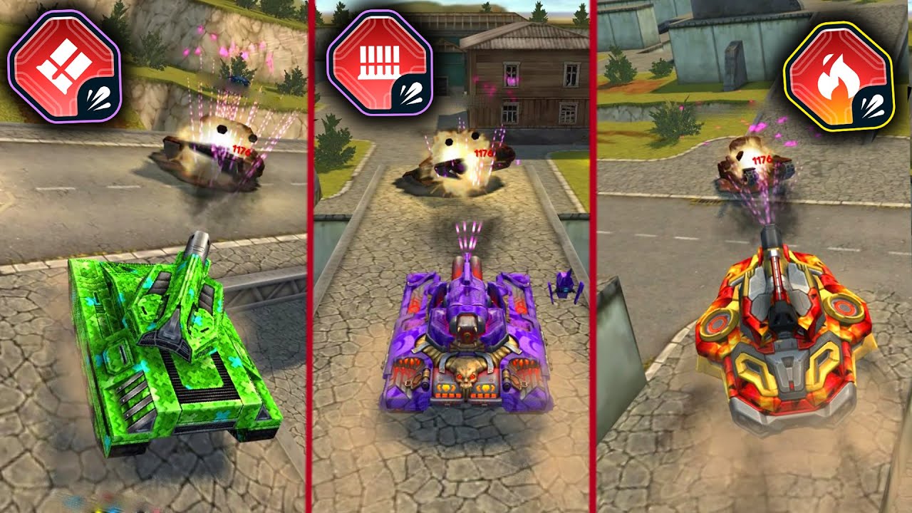 The Best Hammer Augments in Tanki Online