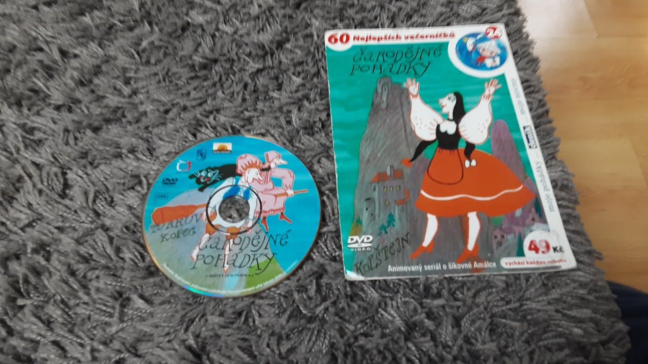 začátek k dvd čarodějné pohádky