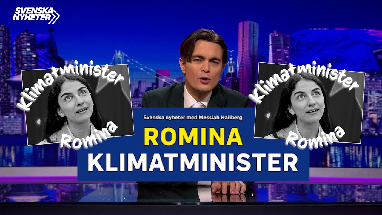 Romina klimatminister – Svenska nyheter (S16EP9)