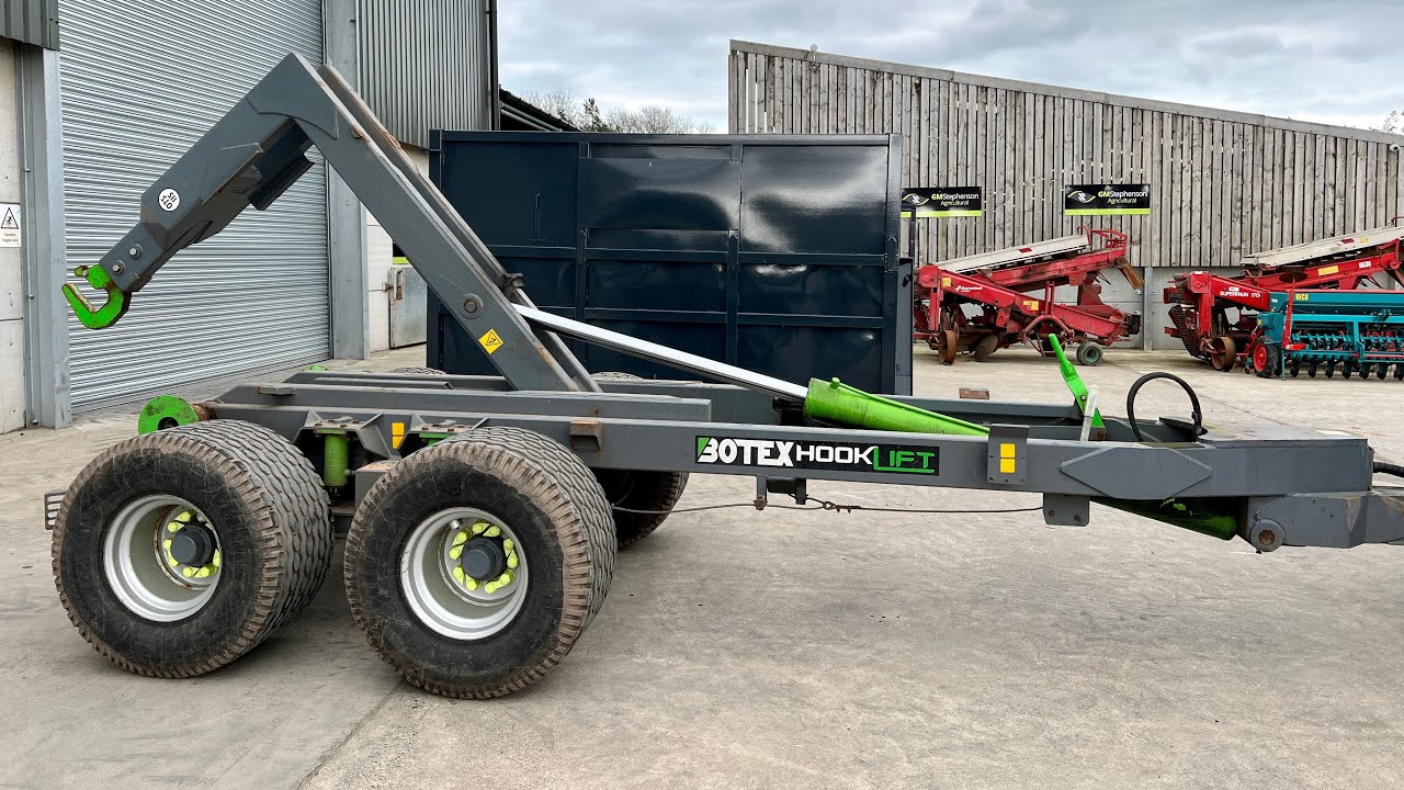 Botex Hook Lift Trailer Demo