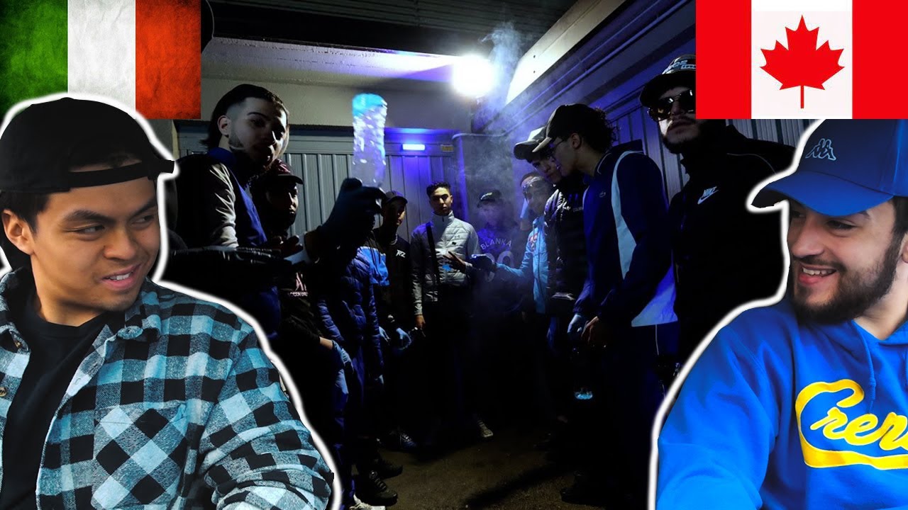 CANADIANS REACT TO ITALIAN RAP - Ramzes - EKIP 9 #1 (prod. Plug Wave) - [Official Video]