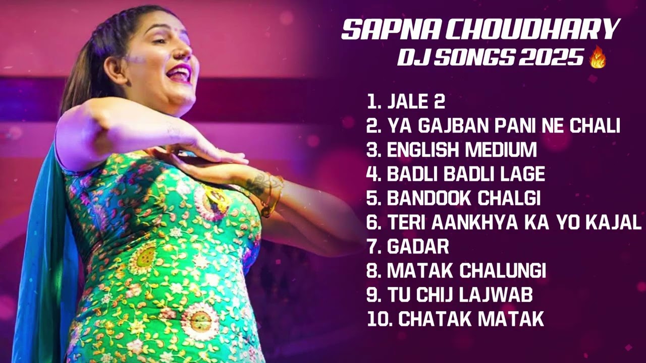 Sapna Choudhary New Haryanvi Songs | New Haryanvi Jukebox 2025 | Sapna Choudhary All Superhit Songs