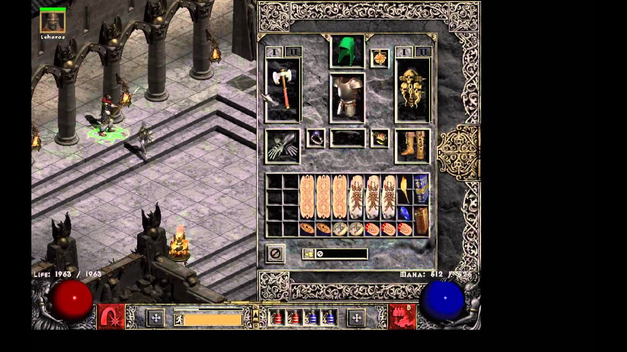 Diablo 2 full trapsin Guide And fast Chaos run! (Old)