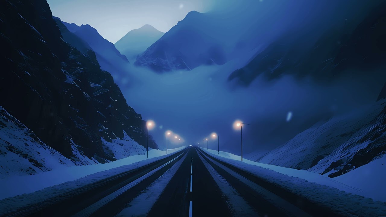 a warm room in a cold Siberian city 🧊 (restorative sleep music)