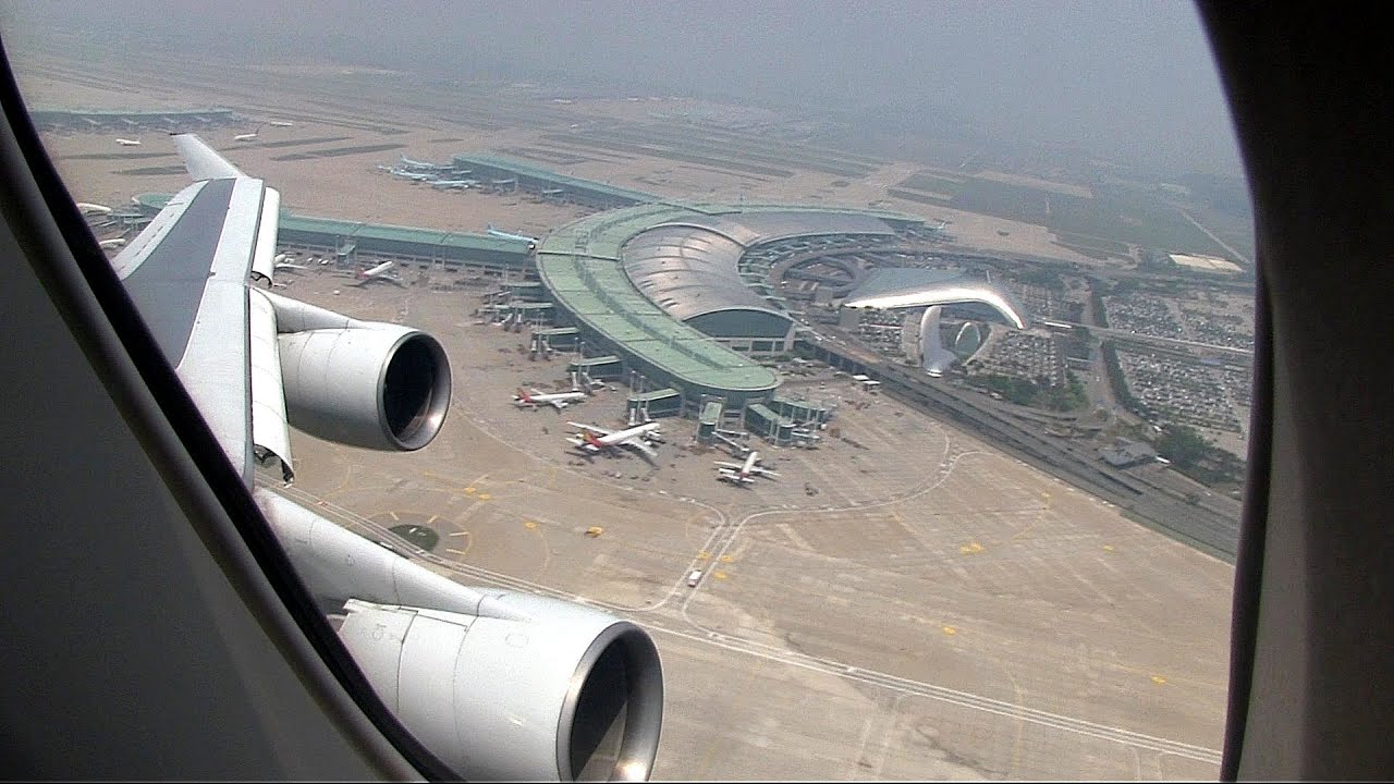 Korean Air 747 Takeoff Seoul Incheon