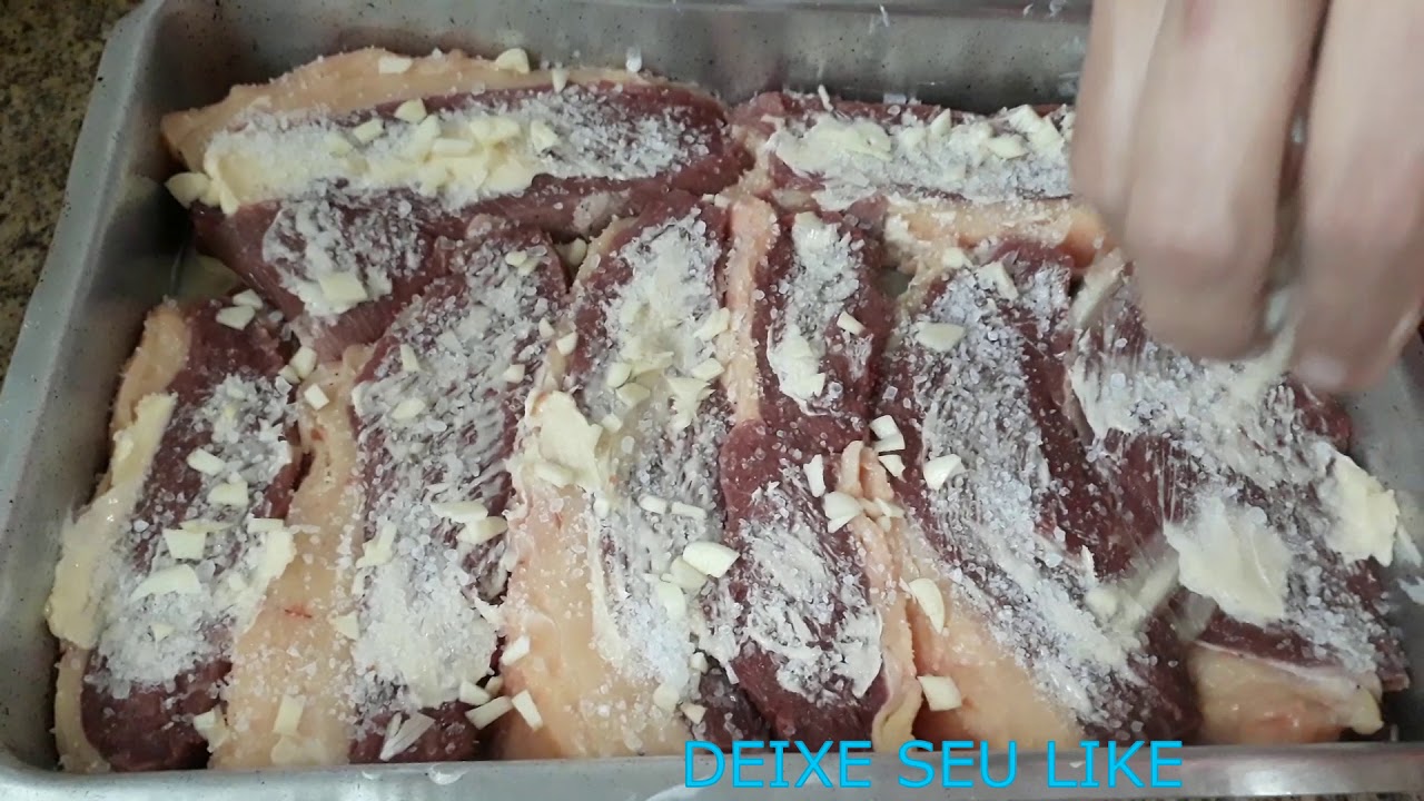 PICANHA ASSADA COM ALHO E MANTEIGA