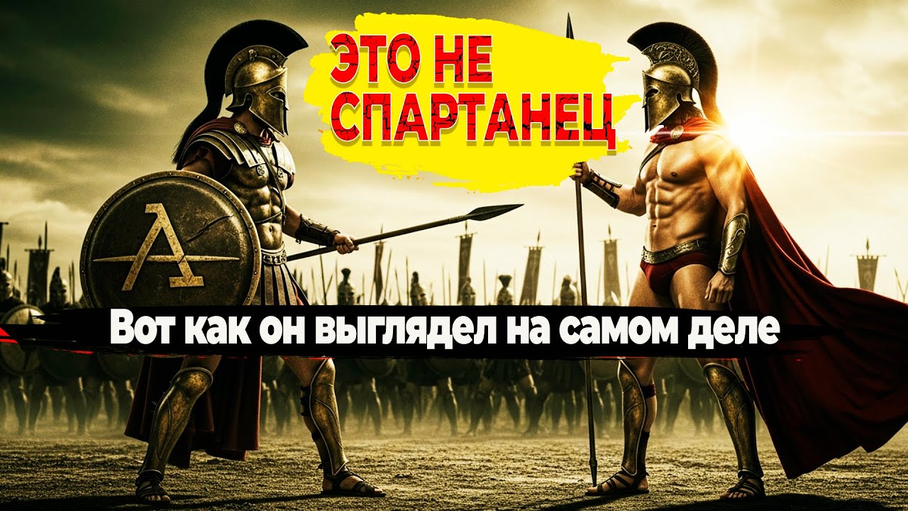 Как на самом деле выглядели Спартанцы. Правда против мифов.