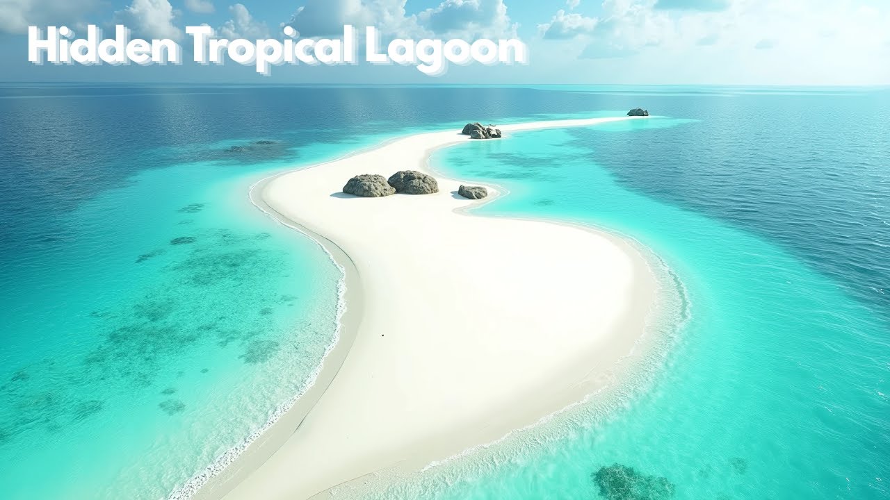 🏝 Hidden Lagoons | Tropical Beach Ambience & Inspiring Chillstep for Study & Relaxation