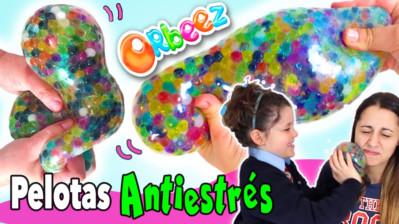 Cómo hacer PELOTAS ANTIESTRES de Orbeez o canicas de agua