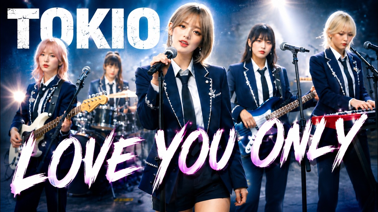 TOKIO/LOVE YOU ONLY 女性ボーカルでカバーしてみた！ ai cover songs japanese