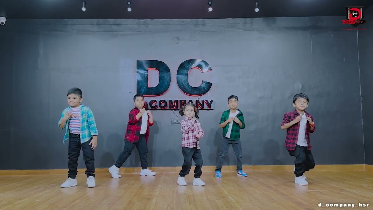 Yentamma x Vathi Coming | D Company HSR | Kids Batch | Kids Dance Videos