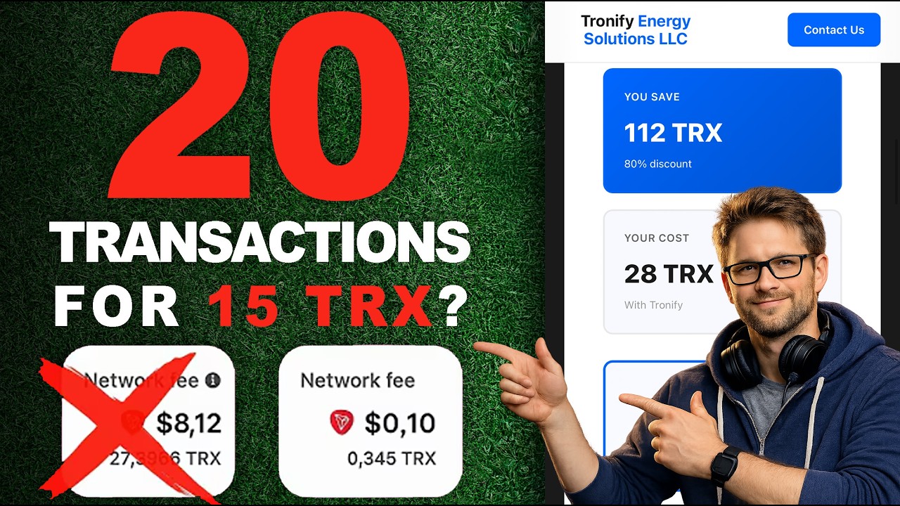 How Buy or Rent TRON Energy / Send USDT Without TRX TRC20 /  Tronify