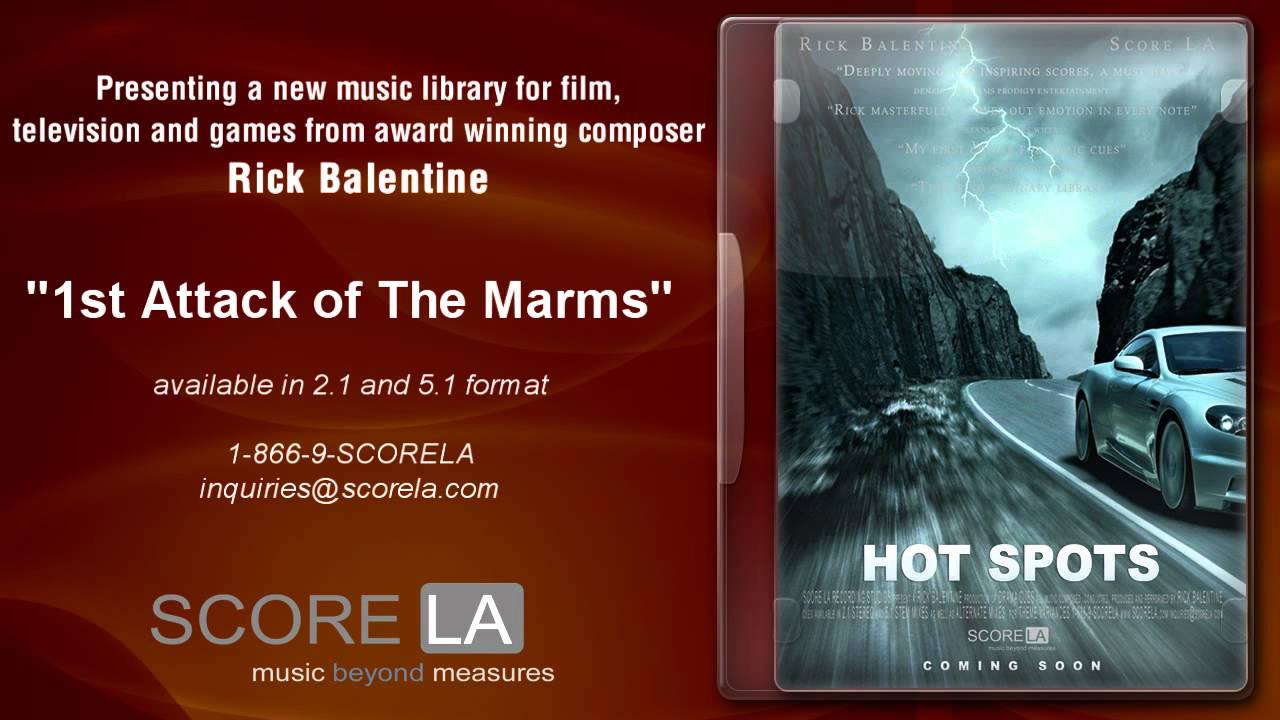 Rick Balentine music library - Hot Spots Vol1 -  1st Attack of The Marms