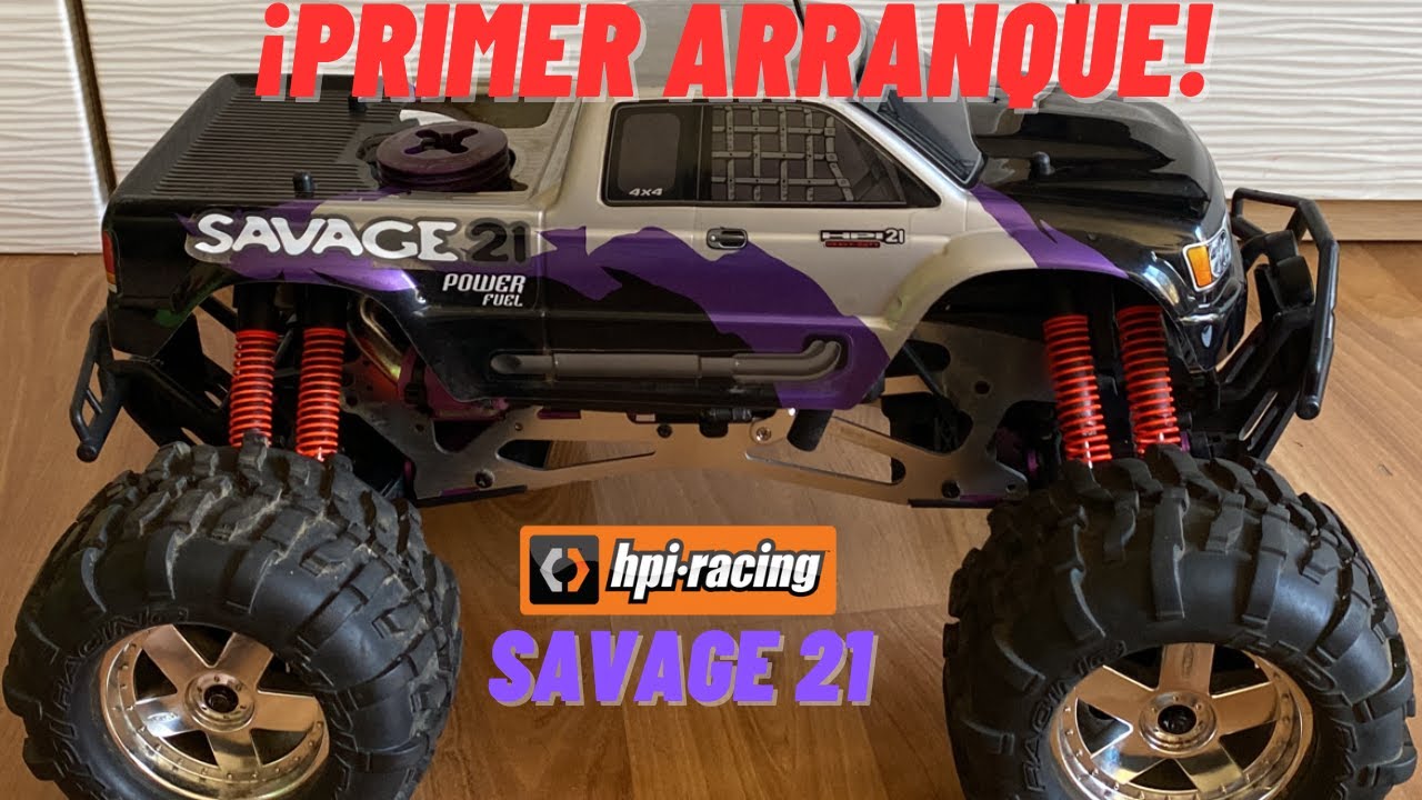 ¡PRIMER ARRANQUE HPI SAVAGE 21!