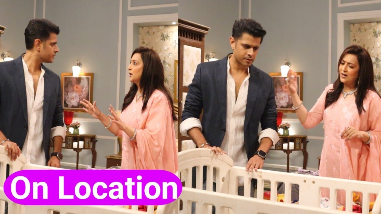 Megha Barsenge On location : Arjun ki ma ko chala pata pregnancy ka nikale Arjun ke bachpan ke kapde