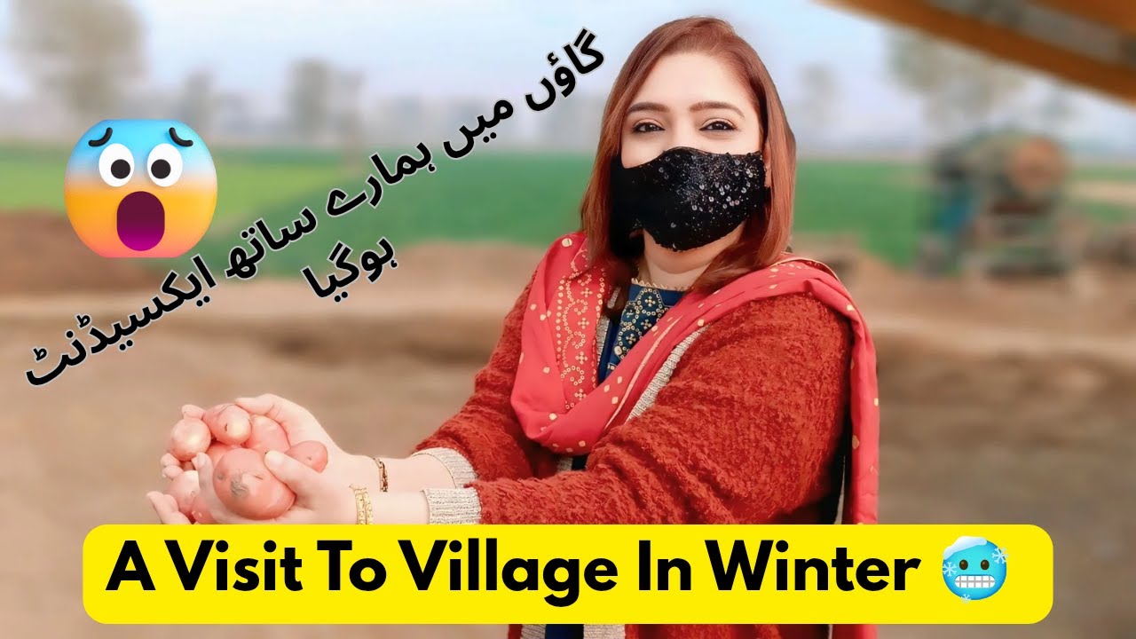 Village Me Hamare Sath Mishap Ho Gya😯 | Thand Me Gao Me Adventure Ka Plan | Ham Ne Aalu Khet Se Tore