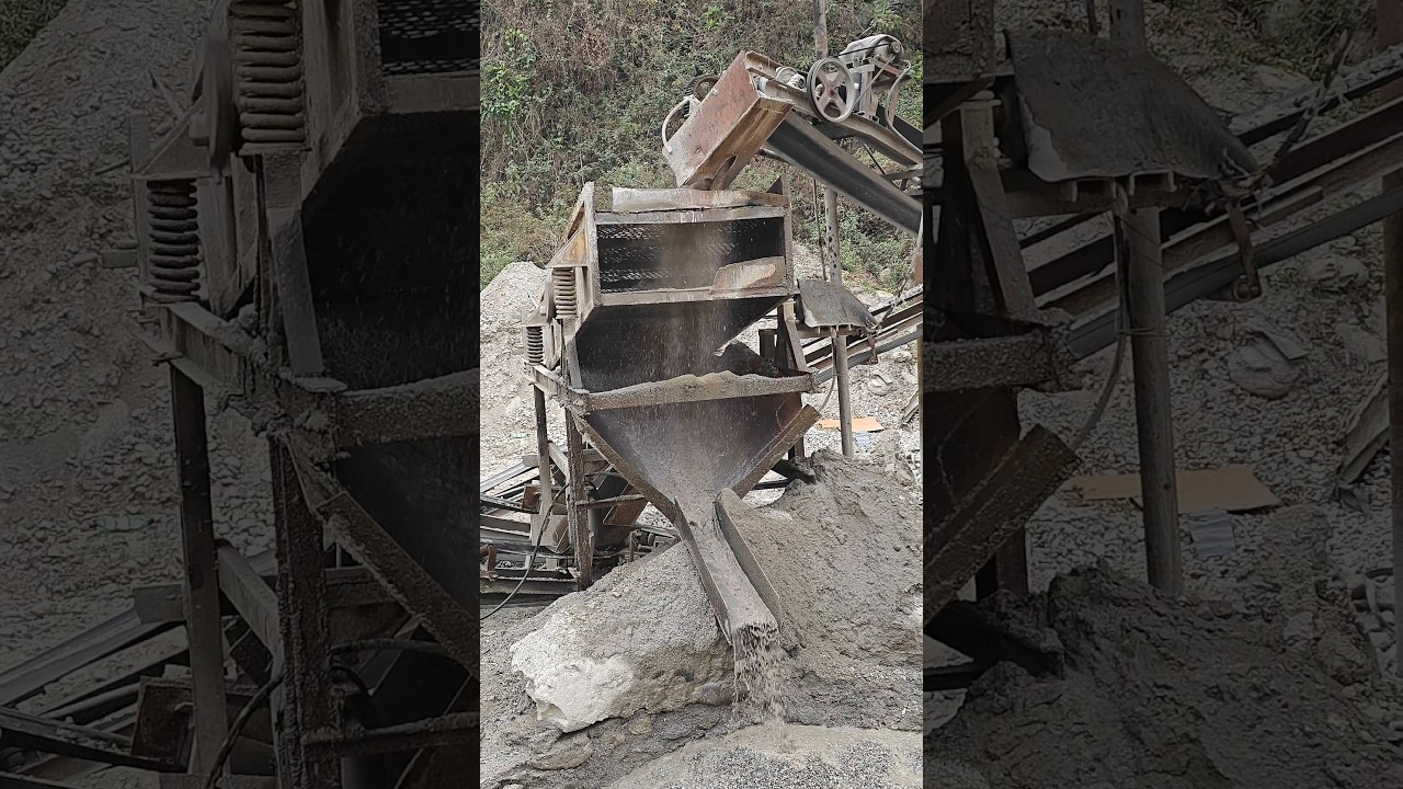 aggregate washing #skills #construction #engineering #crusher #hardwork #Ak77 #shorts #shortsfeed