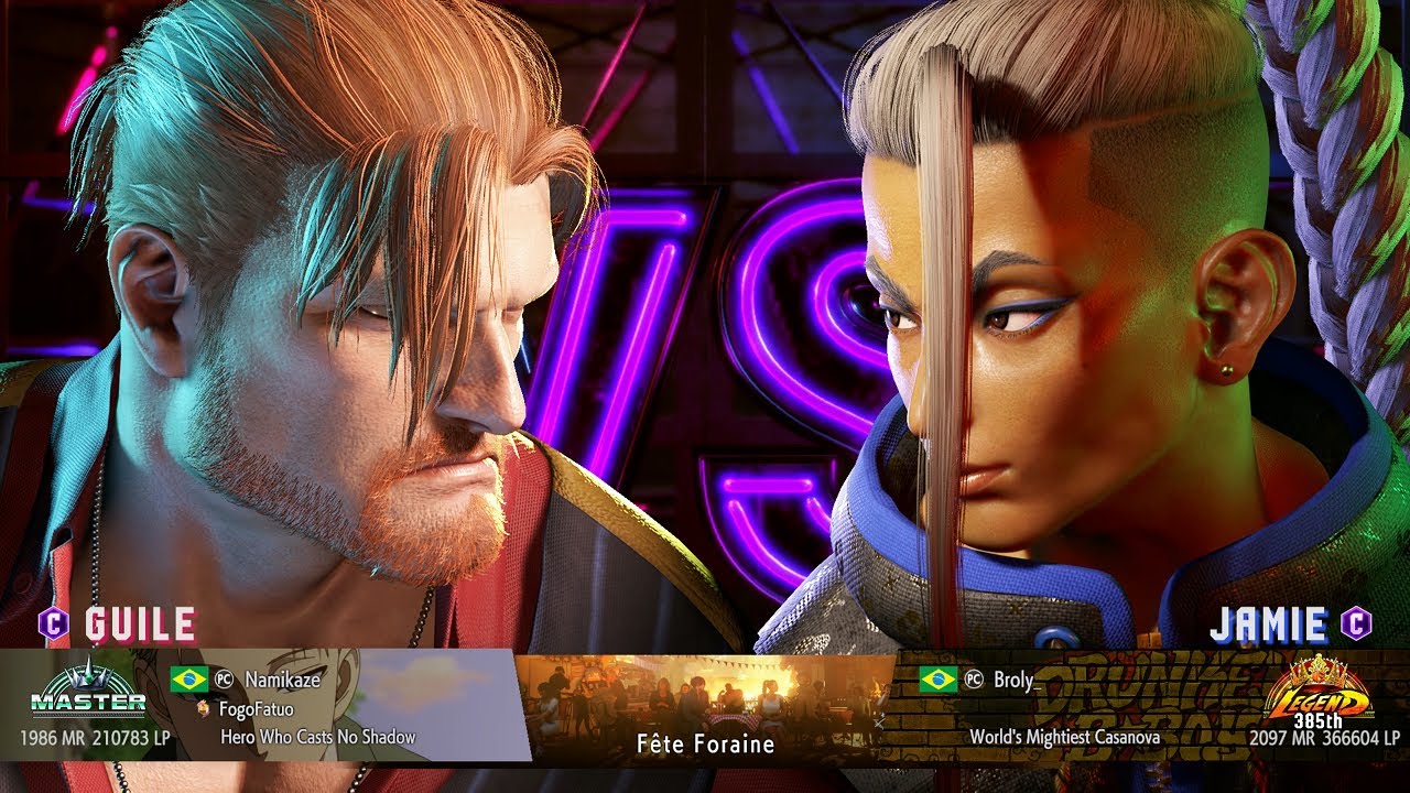 SF6 🔥 Namikaze (Guile) VS Brolynho (Jamie) 🔥 Partida Ranqueada