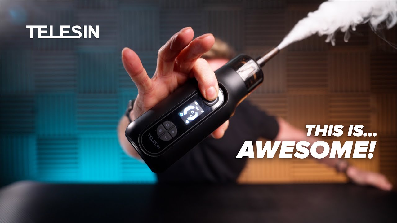 Лучший генератор дыма для ваших видео! Обзор Telesin C40
