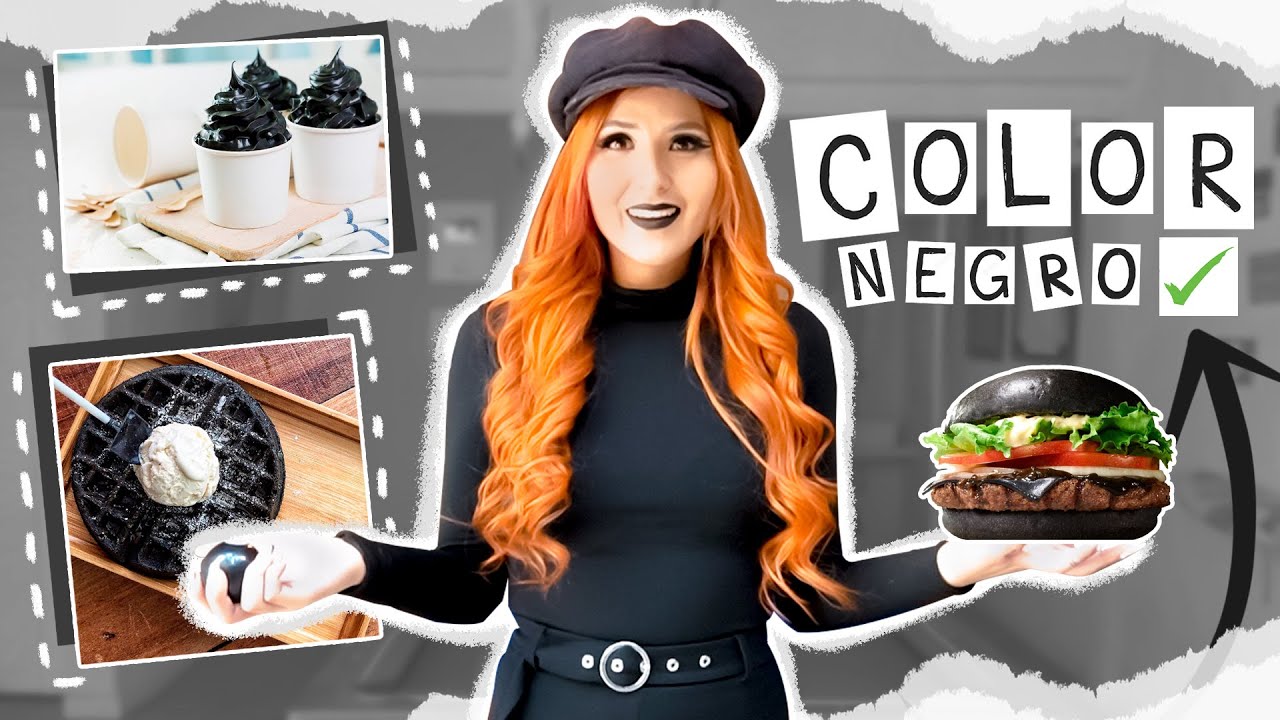 24HRS COMIENDO NEGRO 🍩☕️🖤 VISTIENDO NEGRO Y VIVIENDO NEGRO ⚫️