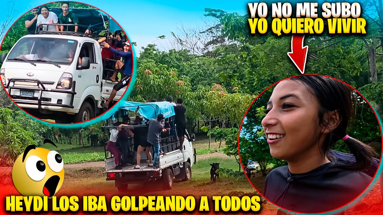 Llegó el turno de Heydi y ni su MEJOR AMIGA quizo subirse. Camarón le hace una propuesta a Briss.