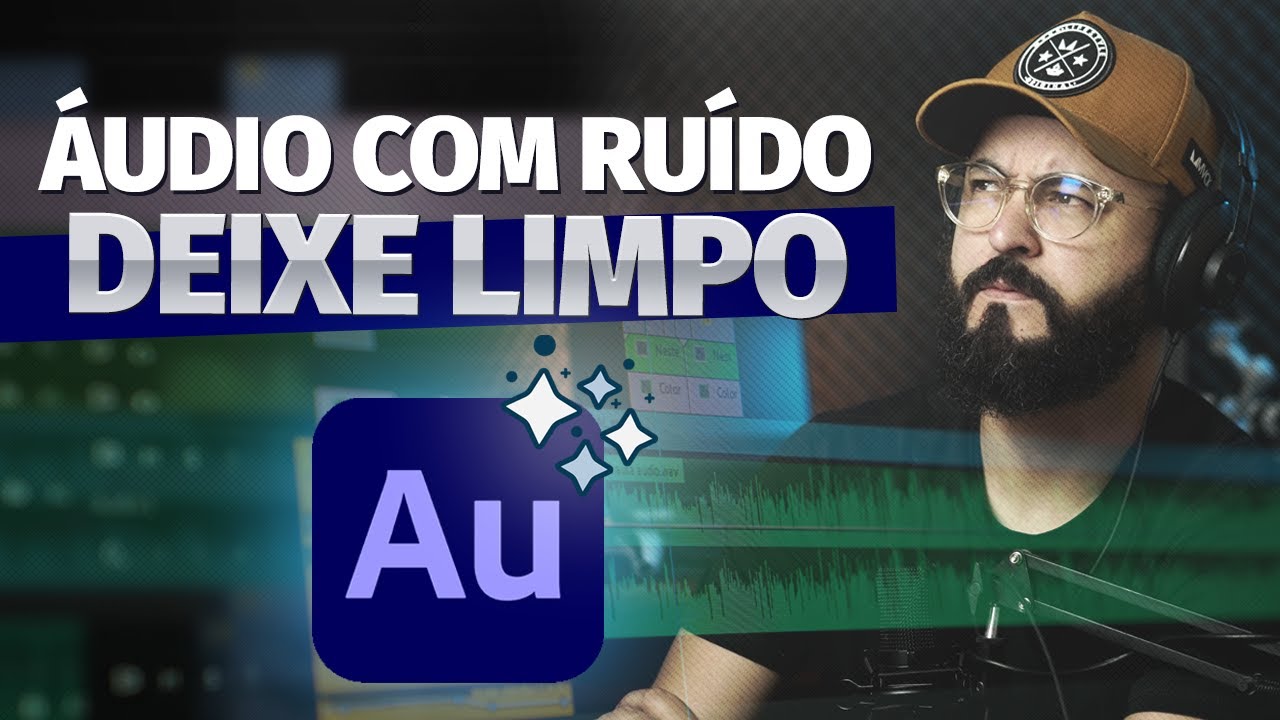 Como REMOVER o RUÍDO do ÁUDIO de QUALQUER VÍDEO com Adobe Premiere e Adobe Audition. FÁCIL