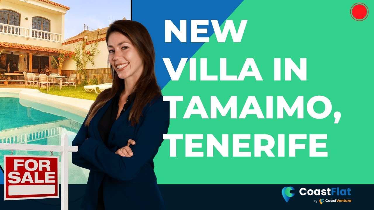 Beautiful VILLA FOR SALE in TAMAIMO, TENERIFE by CoastFlat