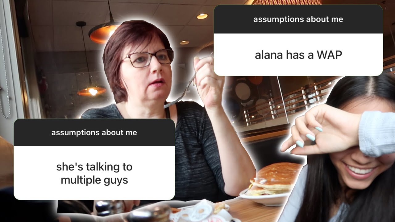MY MOM REACTS TO ASSUMPTIONS ABOUT ME - VLOGMAS DAY 7