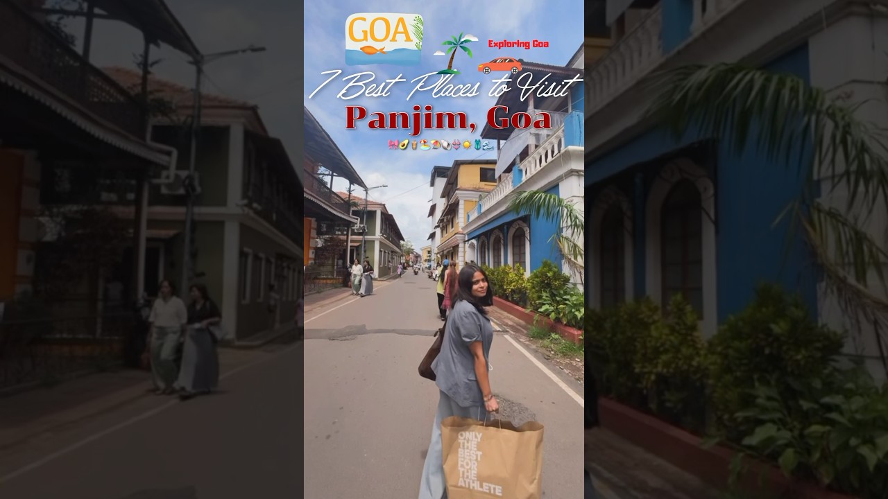 7 Best Places to Visit in Panjim,Goa🏖️ 👉 If you want beach vibes+city vibes,spend time at Miramar