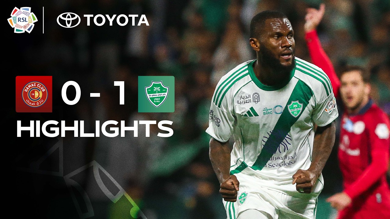 Title charge continues! 🔥 Al Ahli edge past Damac ⏱️ | Powered by Toyota