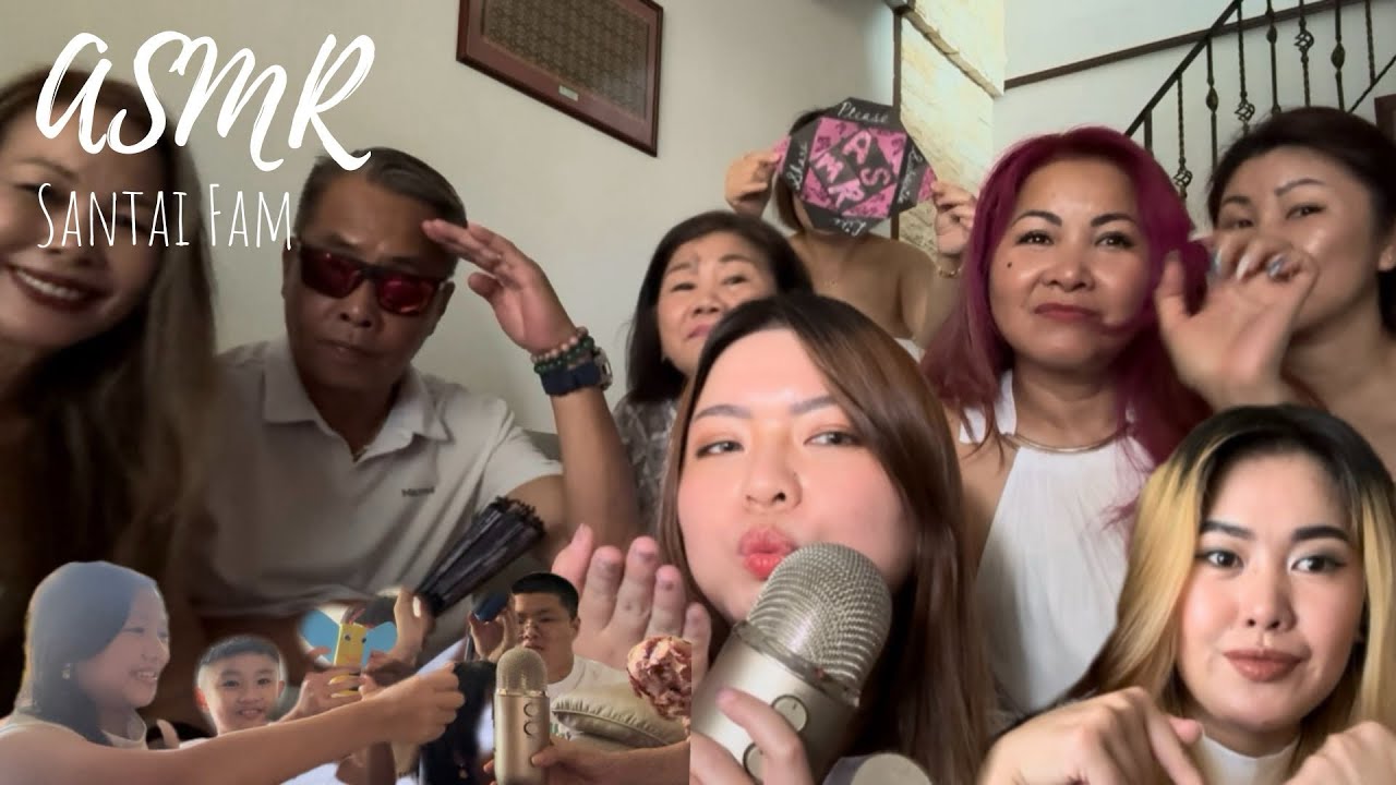 ASMR | Santai (Chillin’) with Le Fam 🥰 @redhairhelenasmr