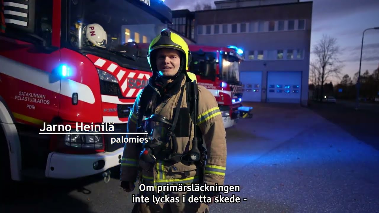 Trygg i ditt eget hem tv-serier. Del 1: Brandskydd i hemmet