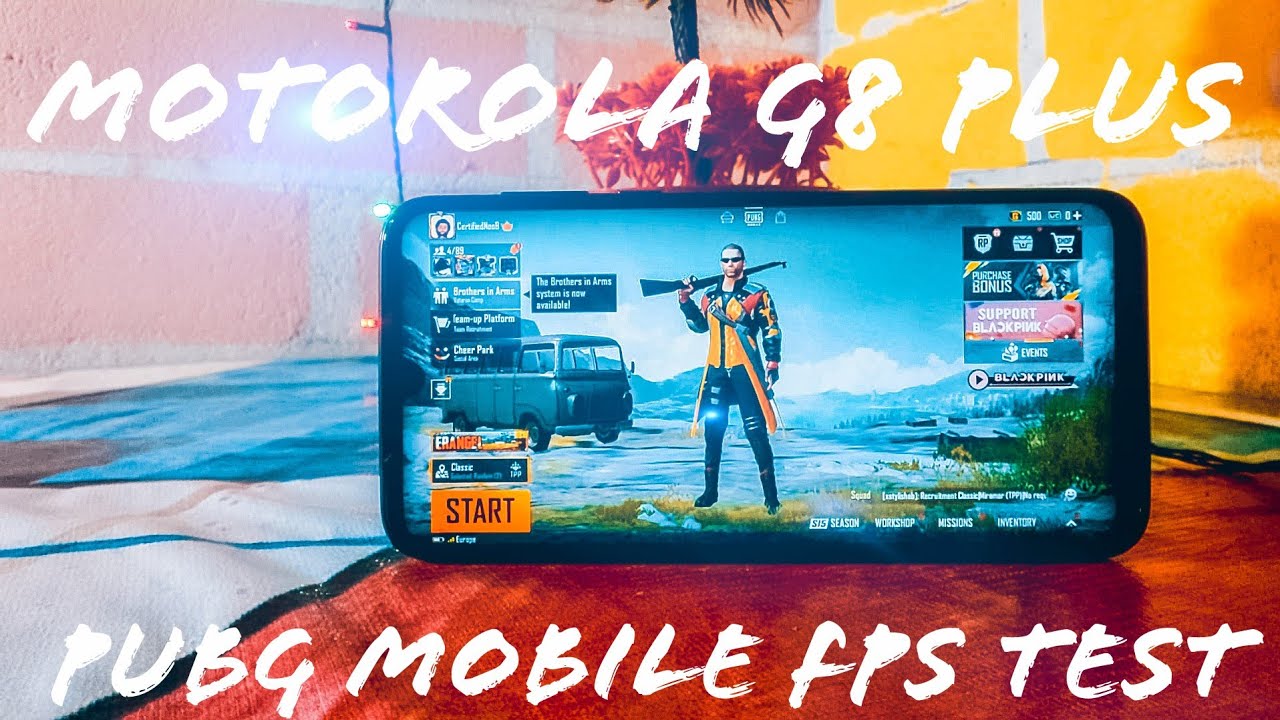 Motorola G8 Plus Pubg Game Play Test With Fps Counter | Snapdragon 665 |