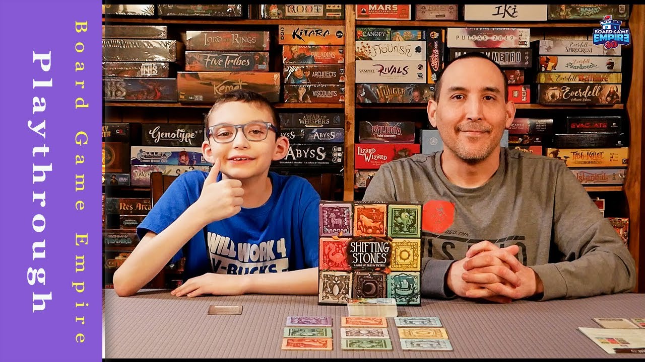 Shifting Stones How to Play and Playthrough - Gamewright