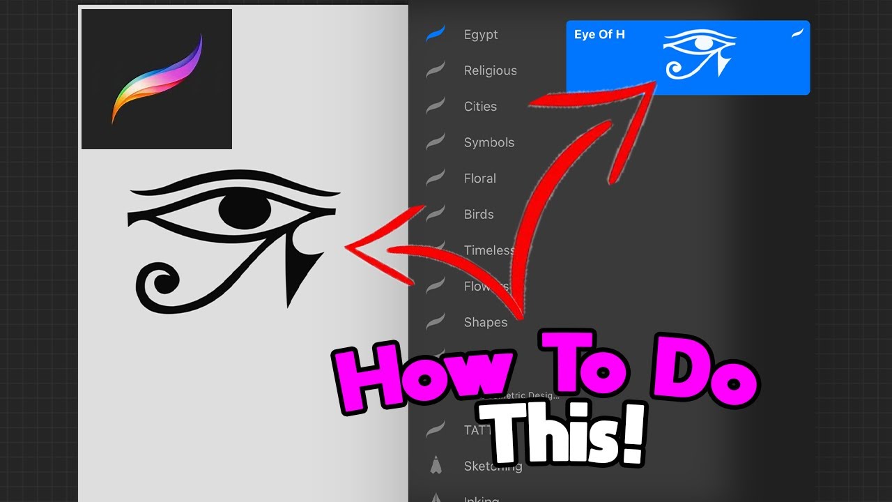 How To Make Brush Sets In PROCREATE!! Tattoo Artist Teaches