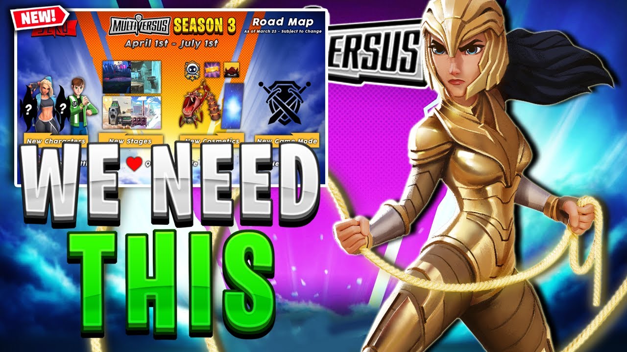 MultiVersus Season 3 Needs THIS... (Season 3 Roadmap, Season 3 Launch Trailer)