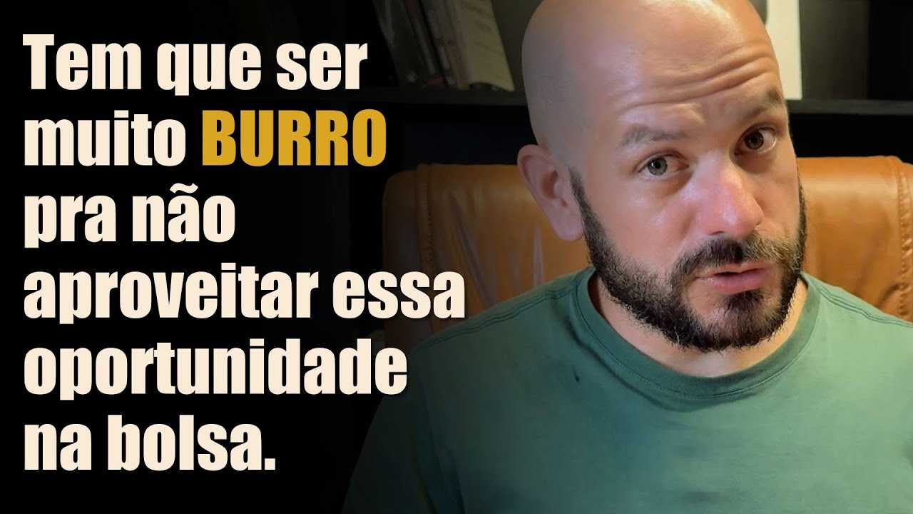 Só daqui a 10 anos teremos outra Oportunidade na Bolsa igual a essa que estamos vivendo.