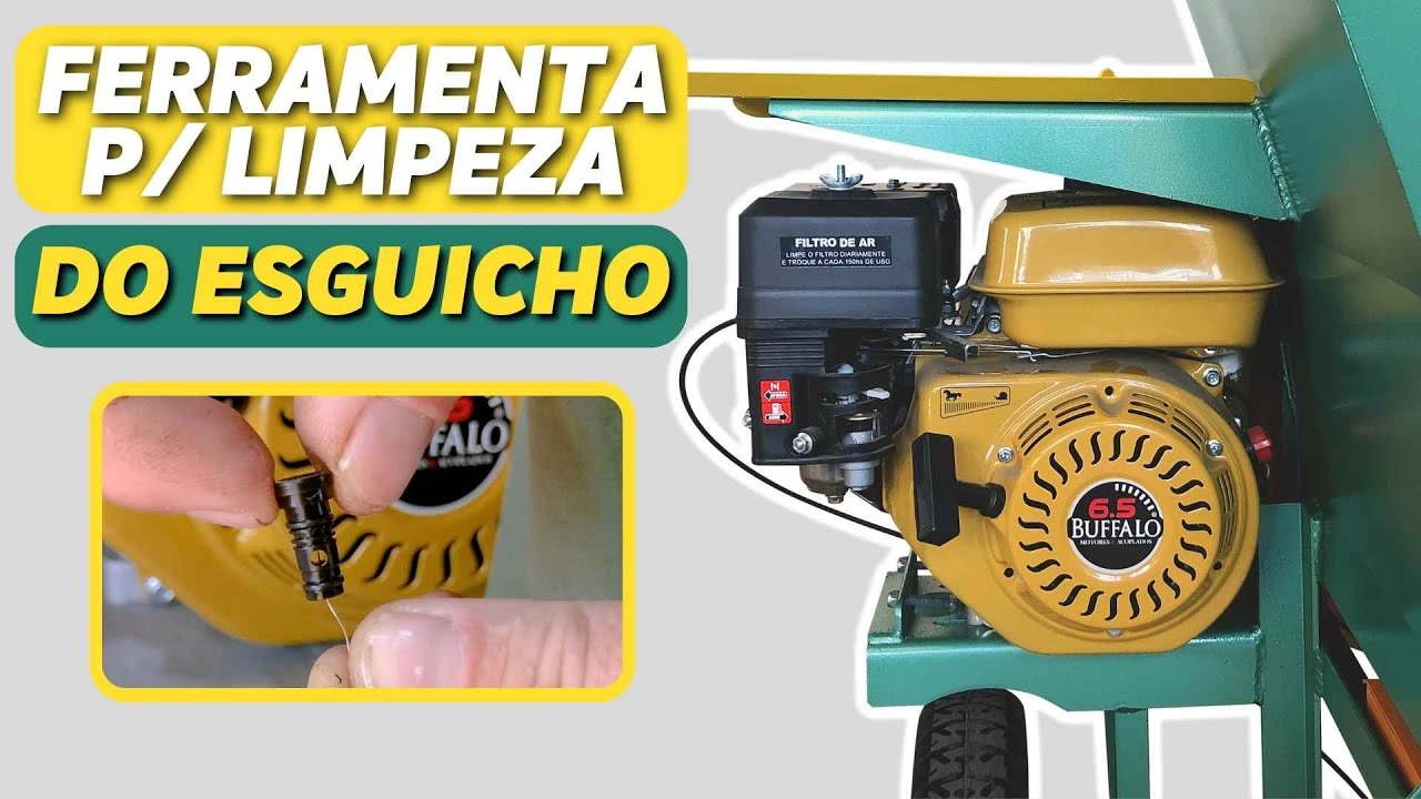 Limpeza e regulagem da LENTA - Motores a gasolina