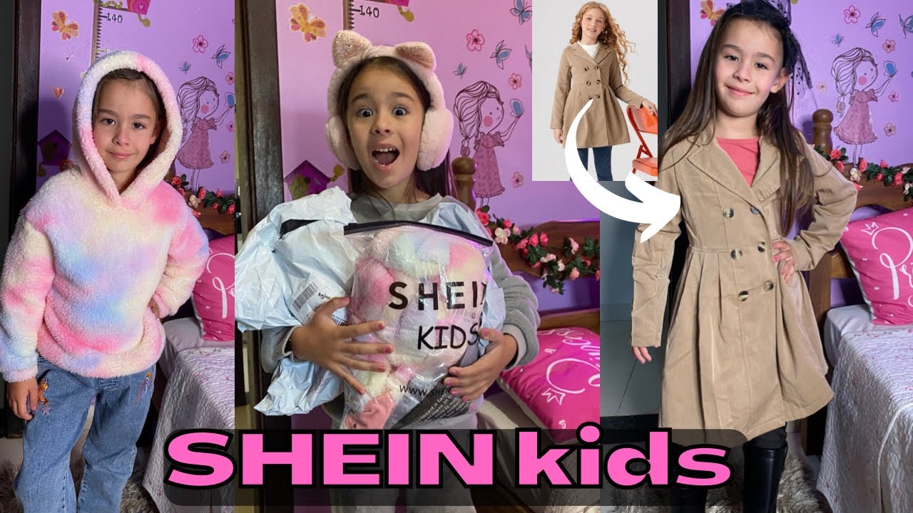 Compras na SHEIN pra criança! Roupas de inverno!