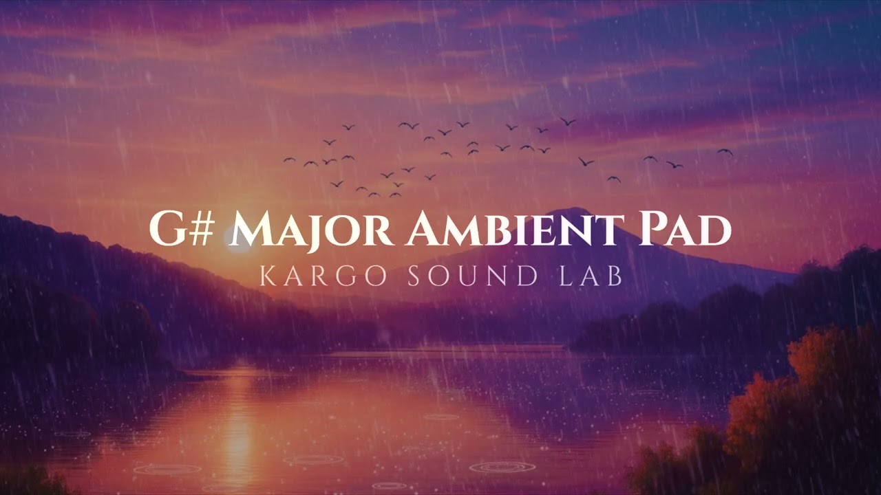 G# Major Pad | 1 hour of Background Ambient Pads + Tanpura // Deep Focus Music & Meditation