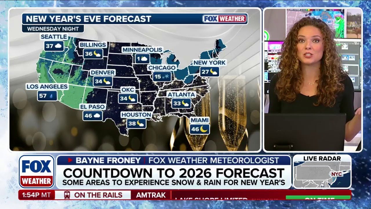 Countdown to 2026: Regional Weather Outlook Wrap Up 2025 And Ring In The New Year