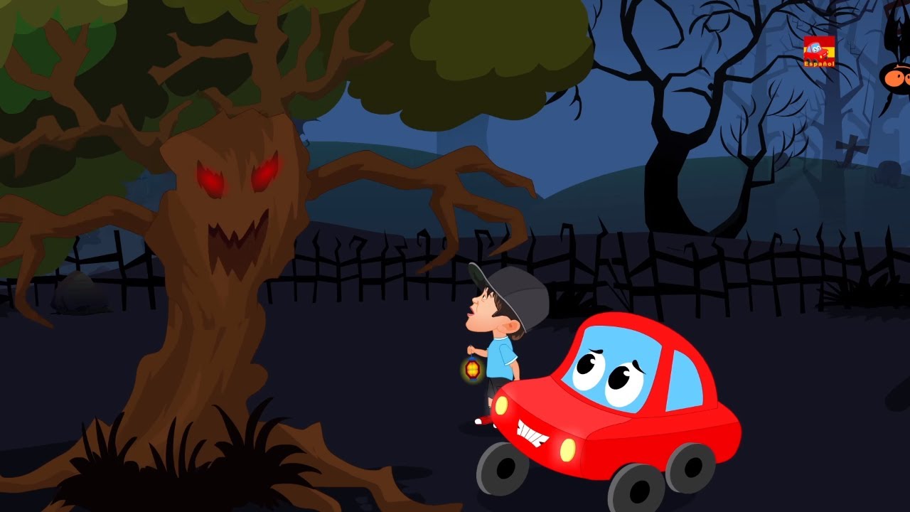 De miedo Boscaje Canción | Rimas asustadizas | niños Canciones | Halloween Song | Scary Woods Song