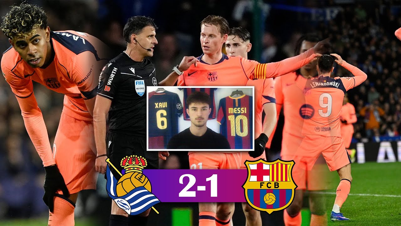 One of the most UNBELIEVABLE games I've seen. | Real Sociedad 2-1 Barcelona