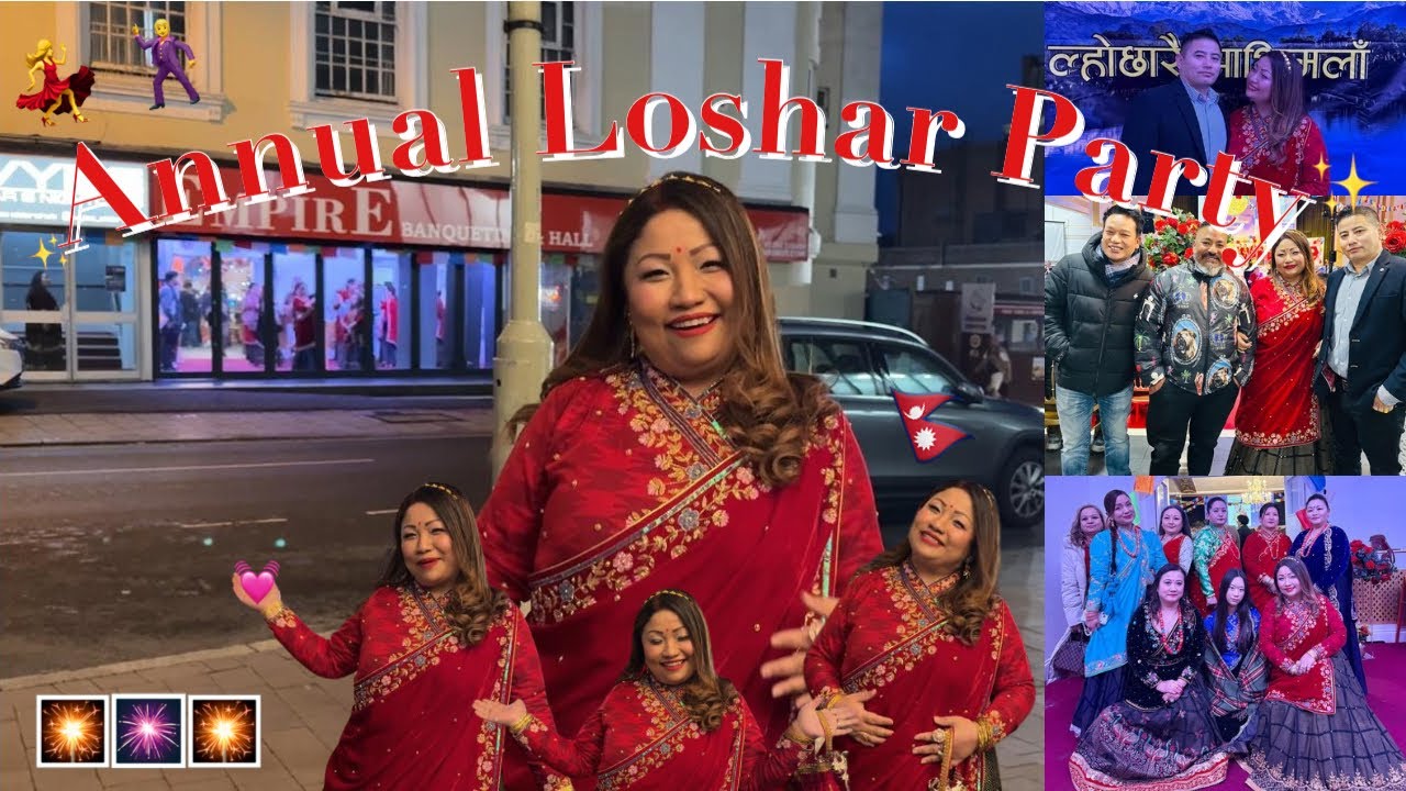 TAMU DHEE LOSHAR PARTY *NEW YEARS EVE* 🎇| PARTY, DANCING, FAMILY AND FRIENDS🩷 | VLOG