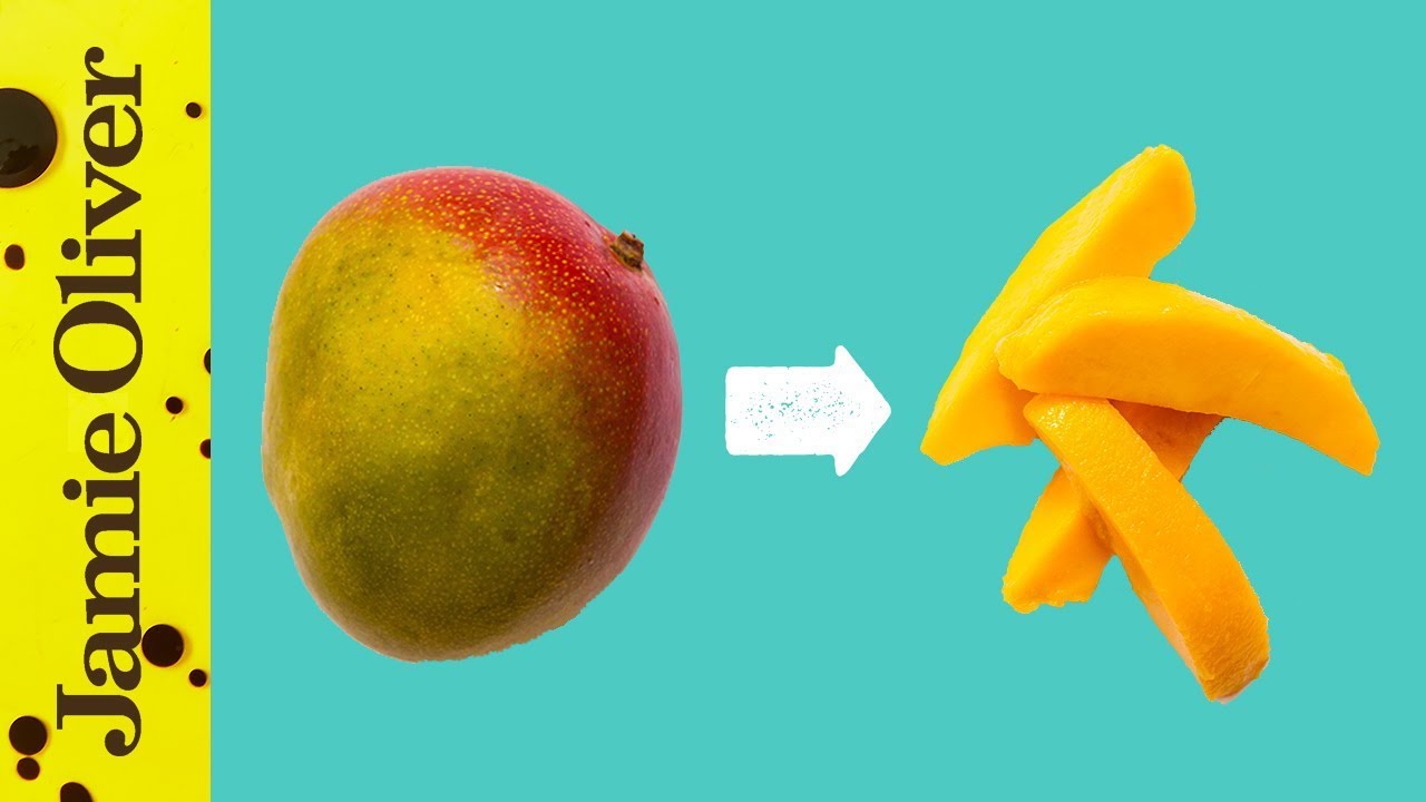 How To Prepare a Mango | Jamie&rsquo;s 1 Minute Tips