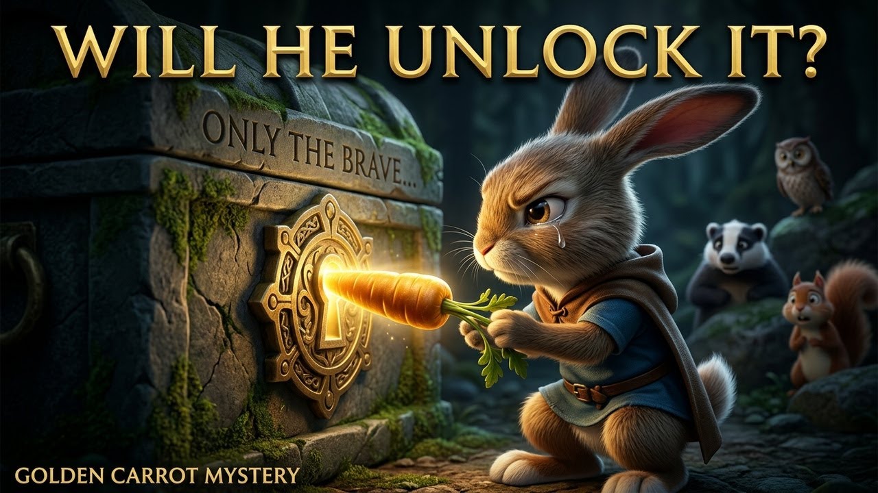 Golden Carrot Mystery | Will the Brave Bunny Succeed? 🐰