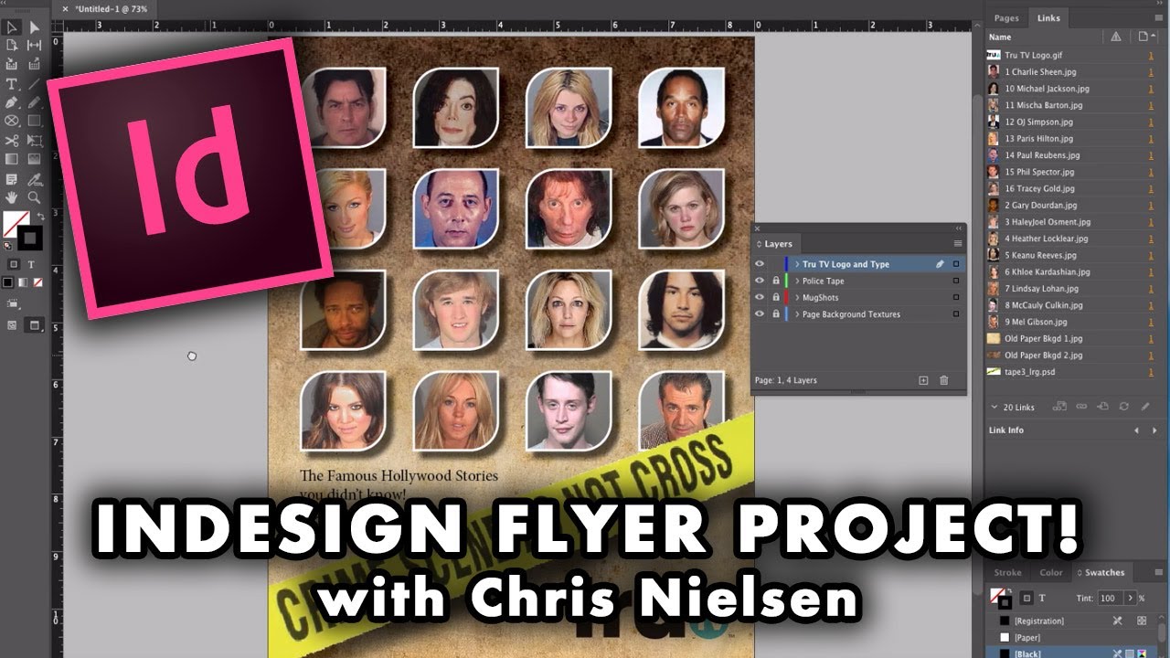 Making a 1-Page Flyer in Adobe InDesign