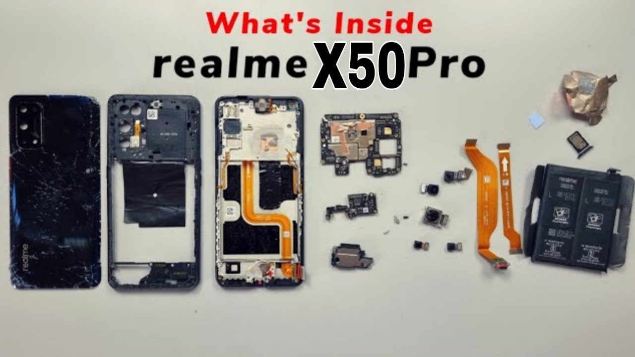 Realme X50 Pro Disassembly and Assembly Video