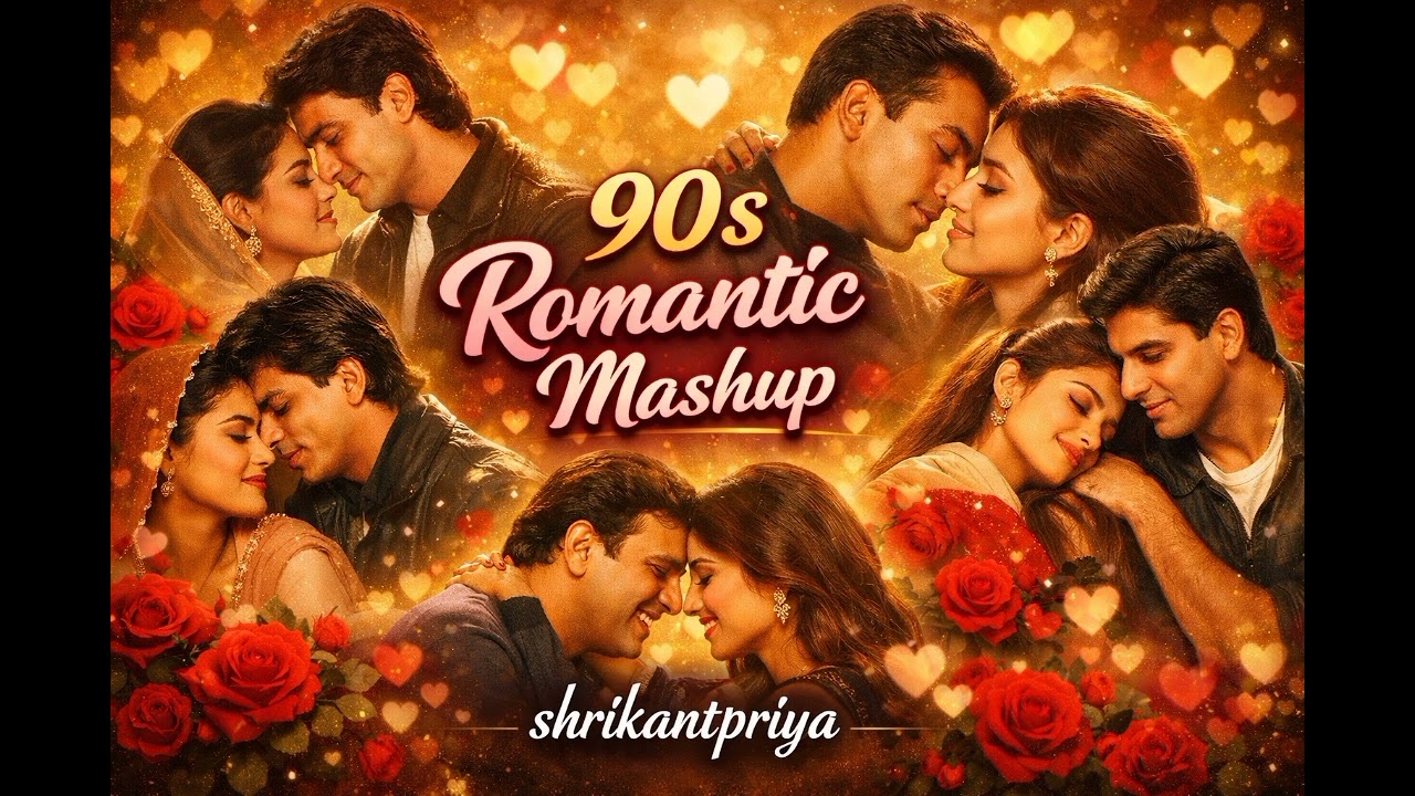 90s Romantic Mashup 💖 | Evergreen Bollywood Love Songs | shrikantpriya